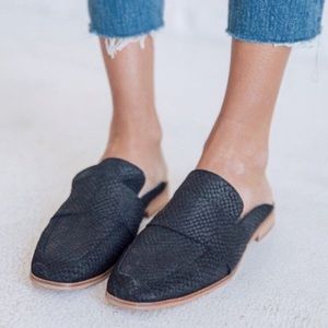 Free People Mules loafers black